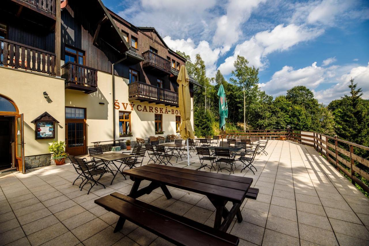 Hotel Svycarska Bouda Špindlerŭv Mlýn Exterior foto